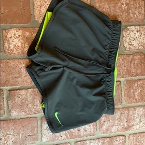 Nike Dri-Fit shorts with built in spandex.